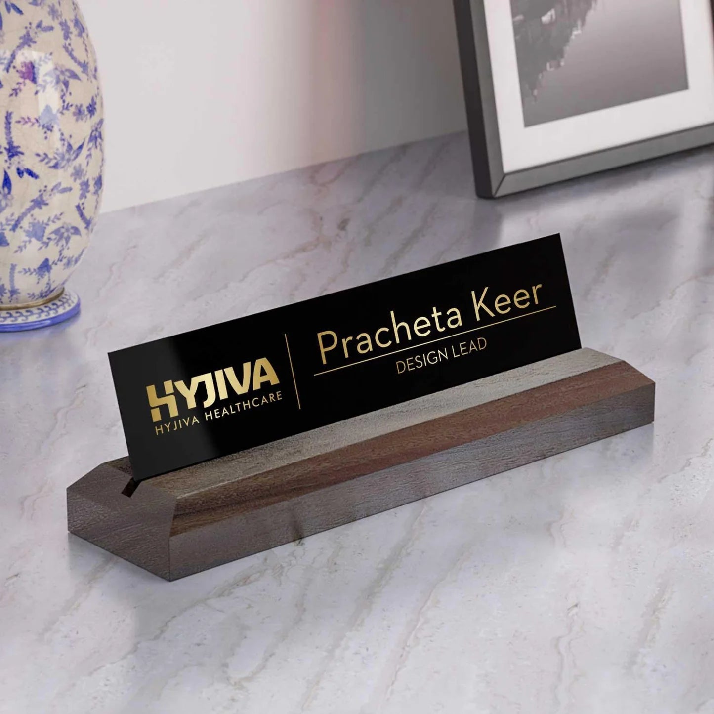 Desk Name Plate for office