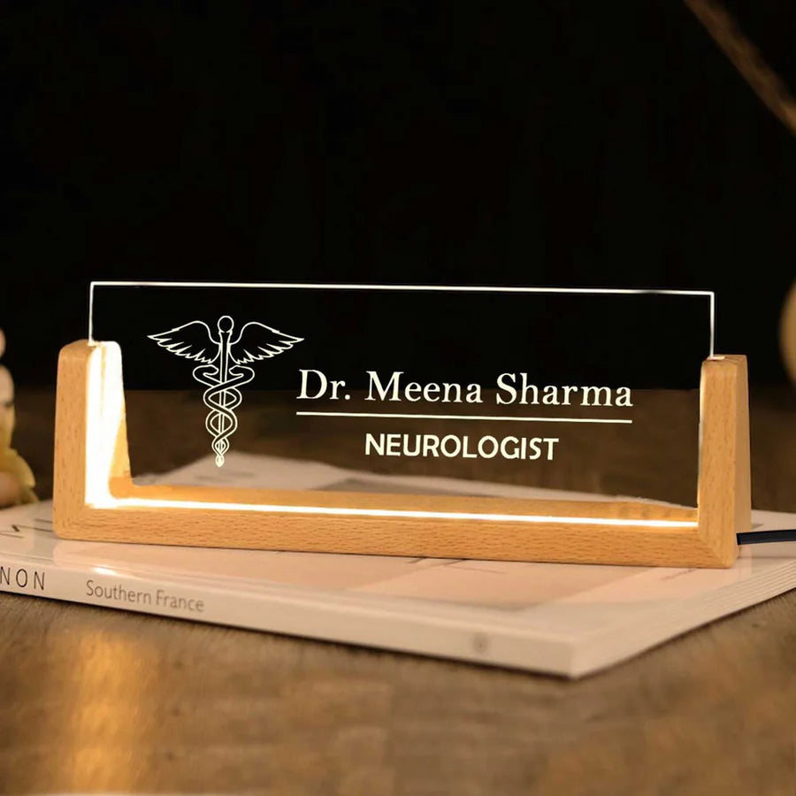 Desk Name Plate for office