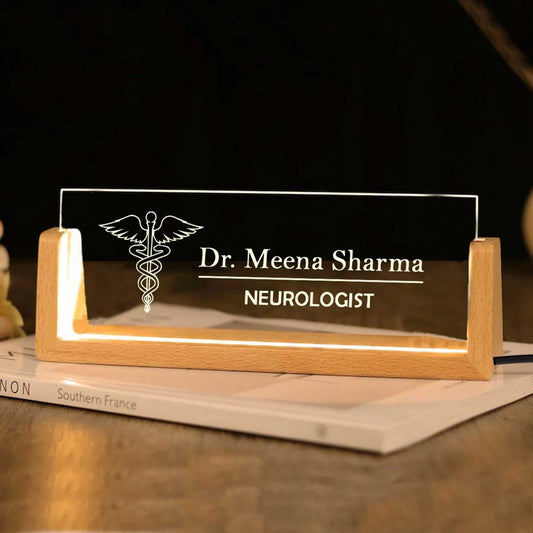 Desk Name Plate for office